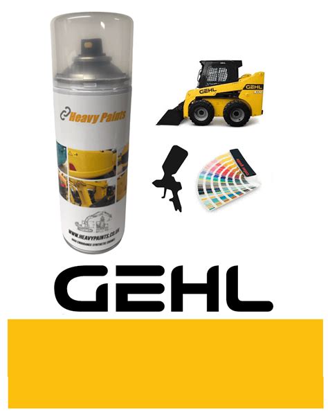 gehl skid steer yellow paint|3034 Yellow .